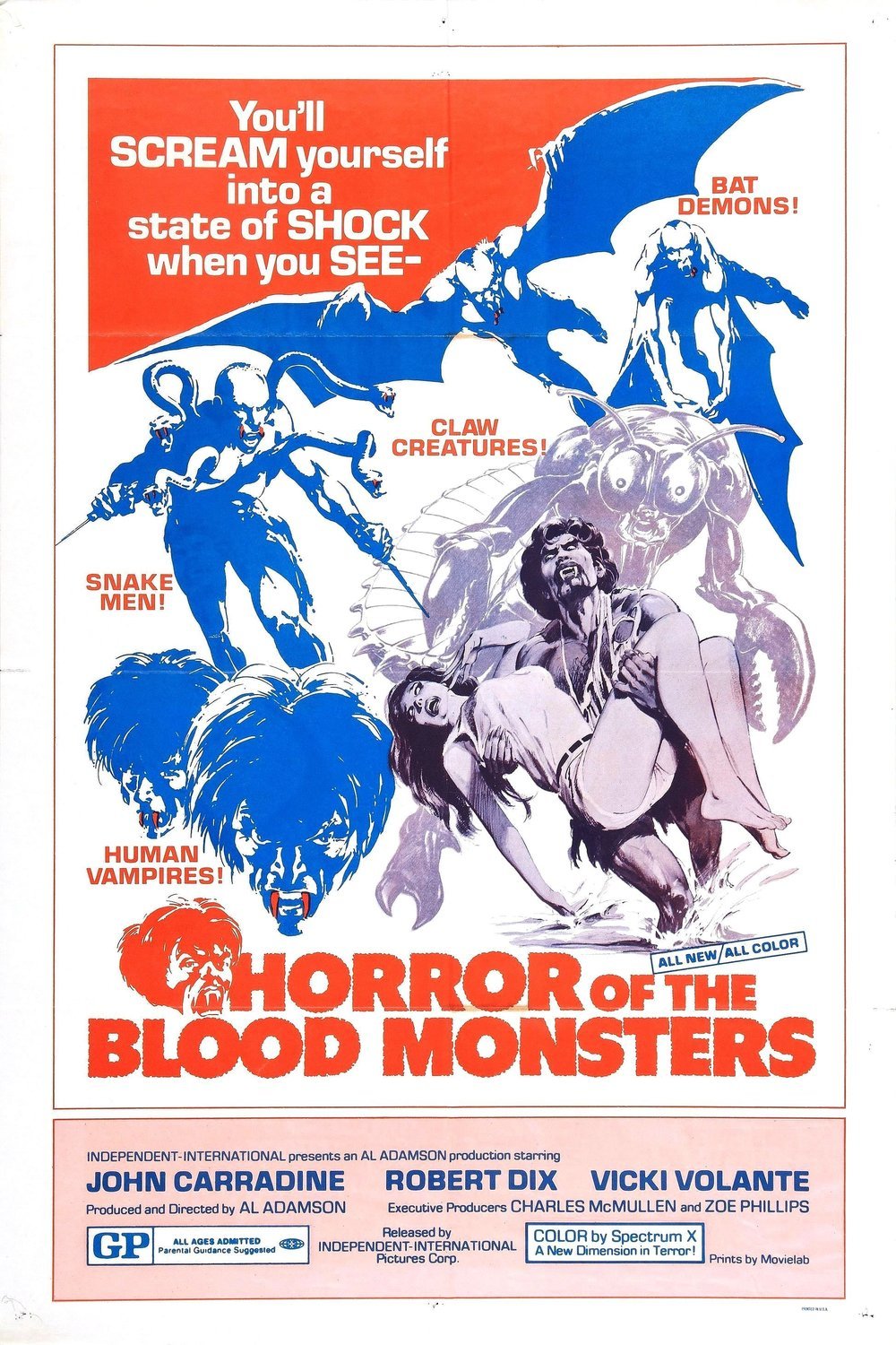 Poster of the movie Horror of the Blood Monsters [1970]