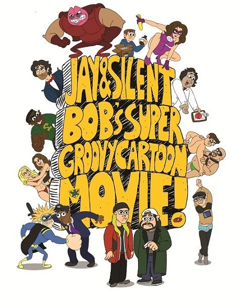 L'affiche du film Jay and Silent Bob's Super Groovy Cartoon Movie