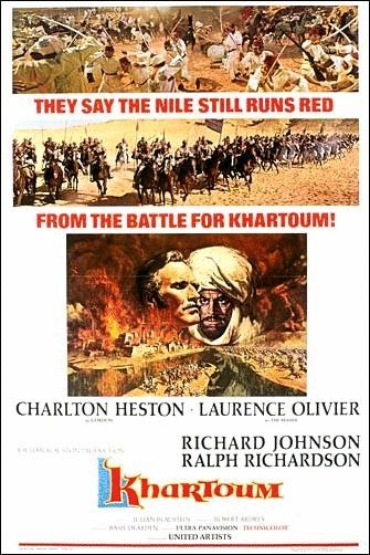 L'affiche du film Khartoum