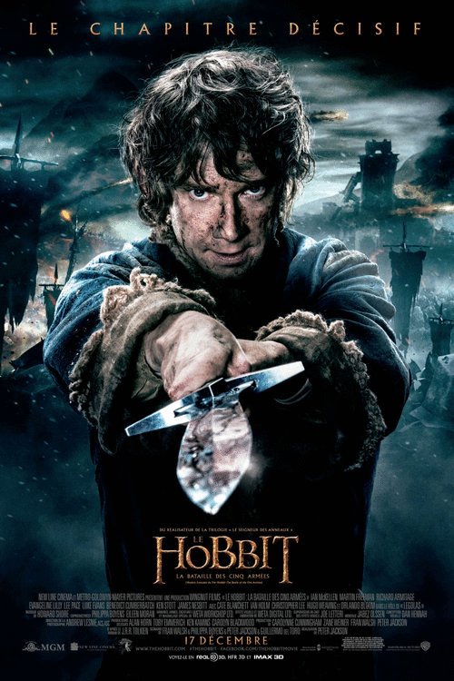 Poster of the movie Le Hobbit: La Bataille des Cinq Armées