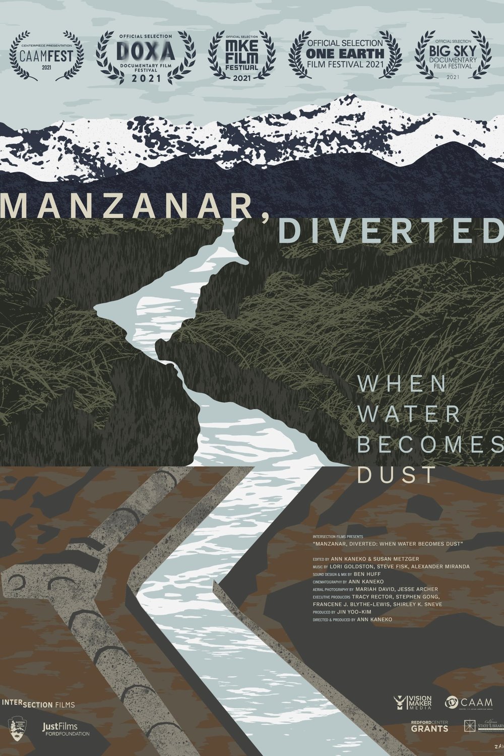 Poster of the movie Manzanar, Diverted: When Water Becomes Dust [2021]