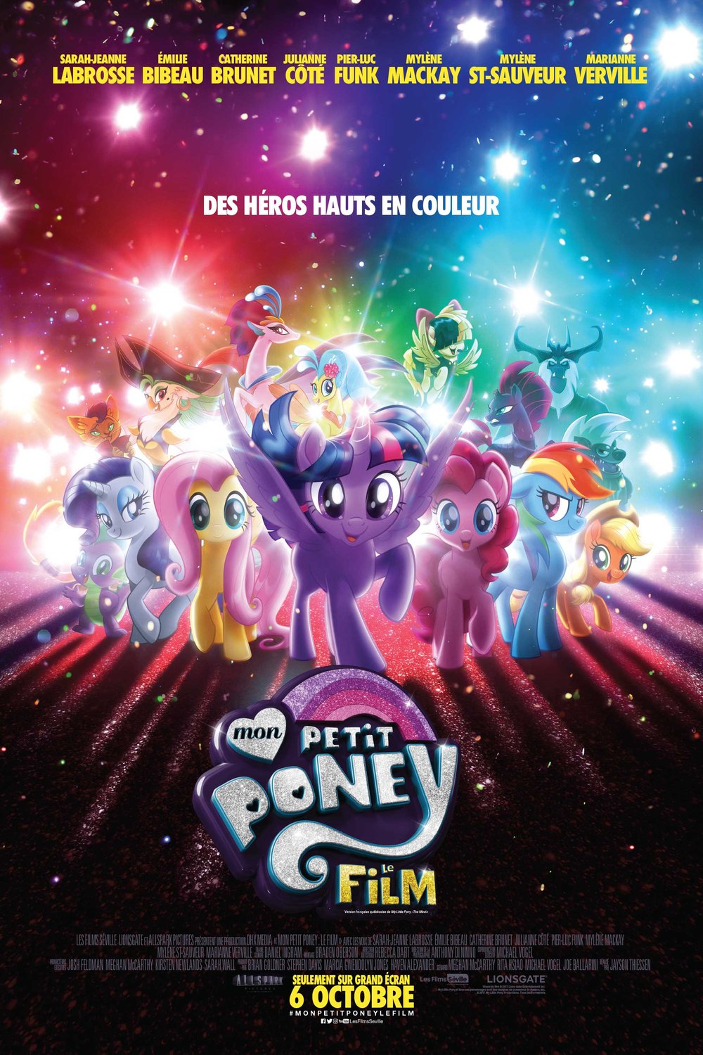 L'affiche du film Mon Petit Poney: Le Film