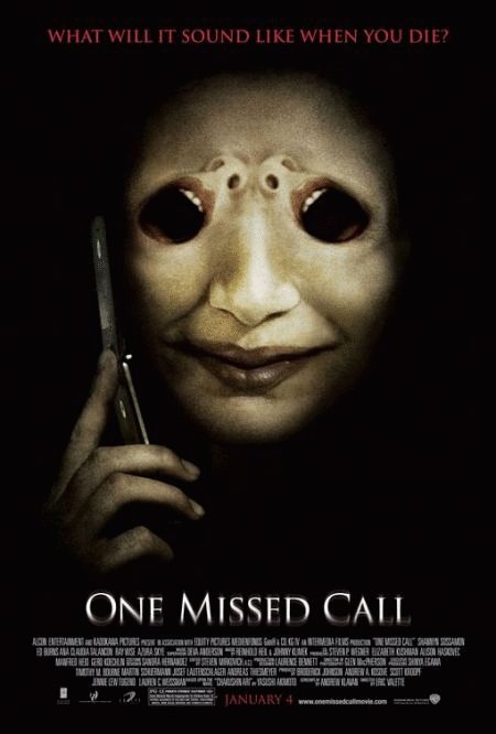 L'affiche du film One Missed Call