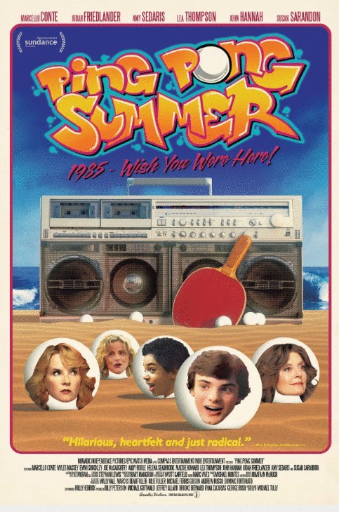 L'affiche du film Ping Pong Summer