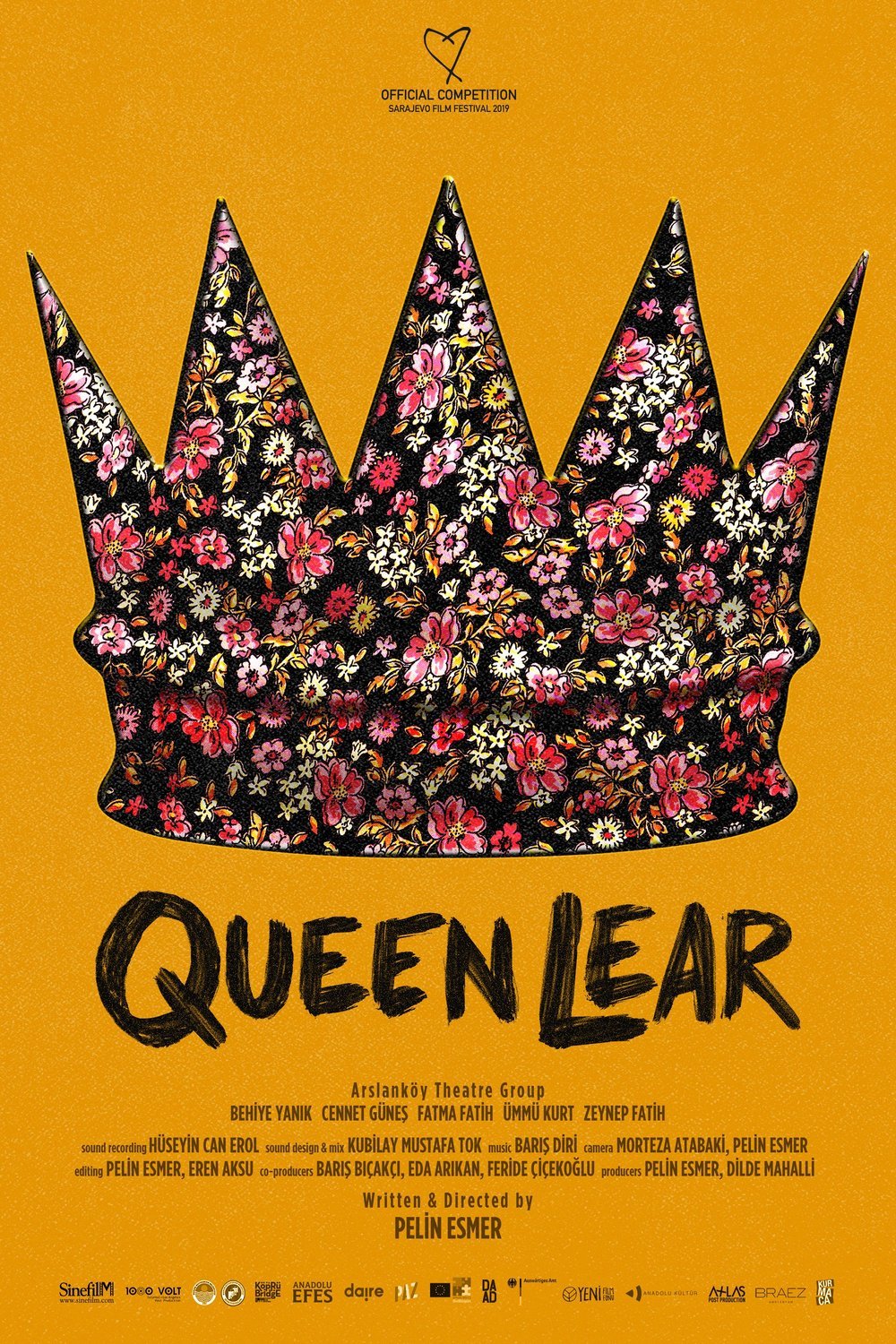 L'affiche originale du film Queen Lear en turc