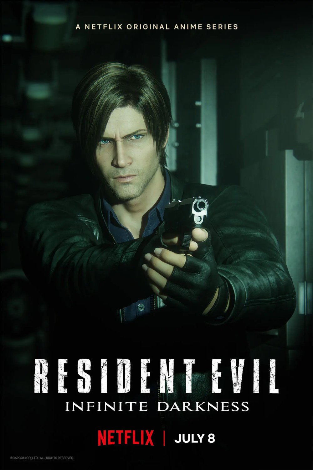L'affiche du film Resident Evil: Infinite Darkness
