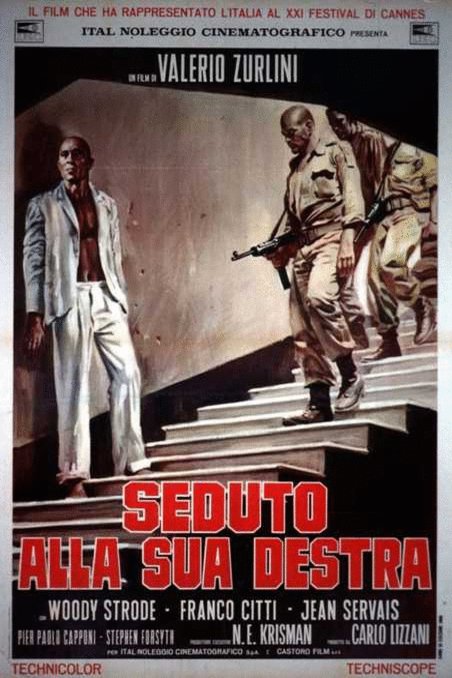 L'affiche originale du film Assis à sa droite en italien