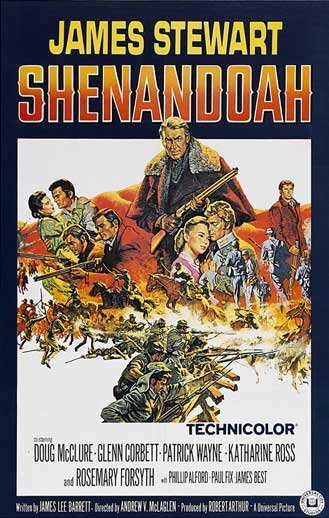 L'affiche du film Shenandoah