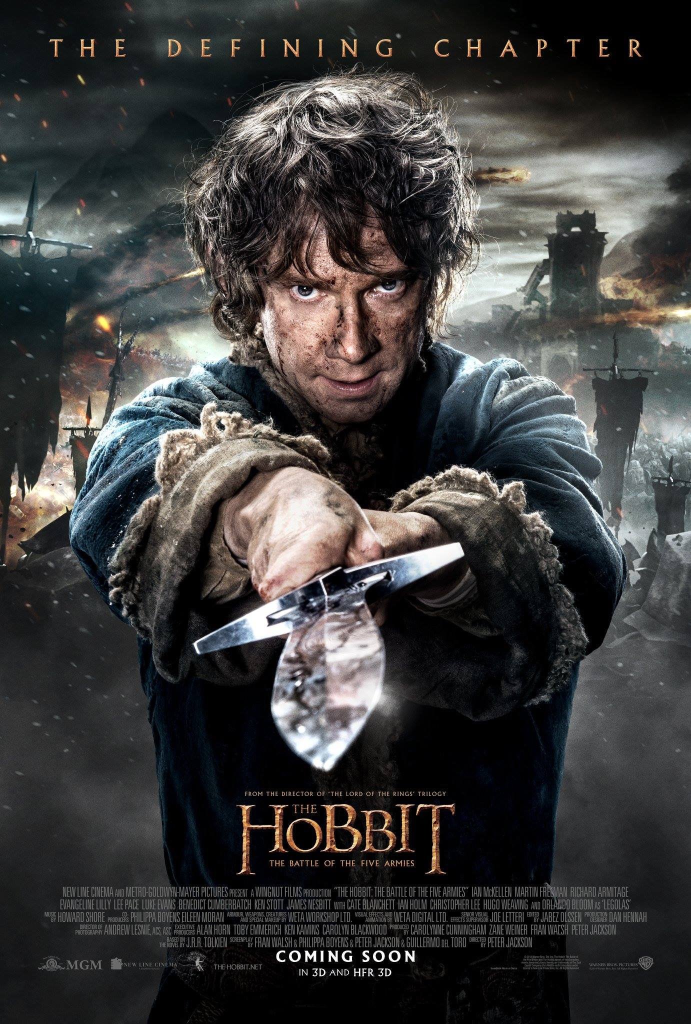 Poster of the movie The Hobbit: The Battle of the Five Armies