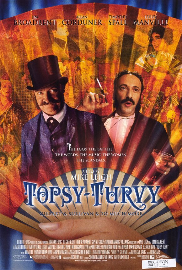 L'affiche du film Topsy-Turvy
