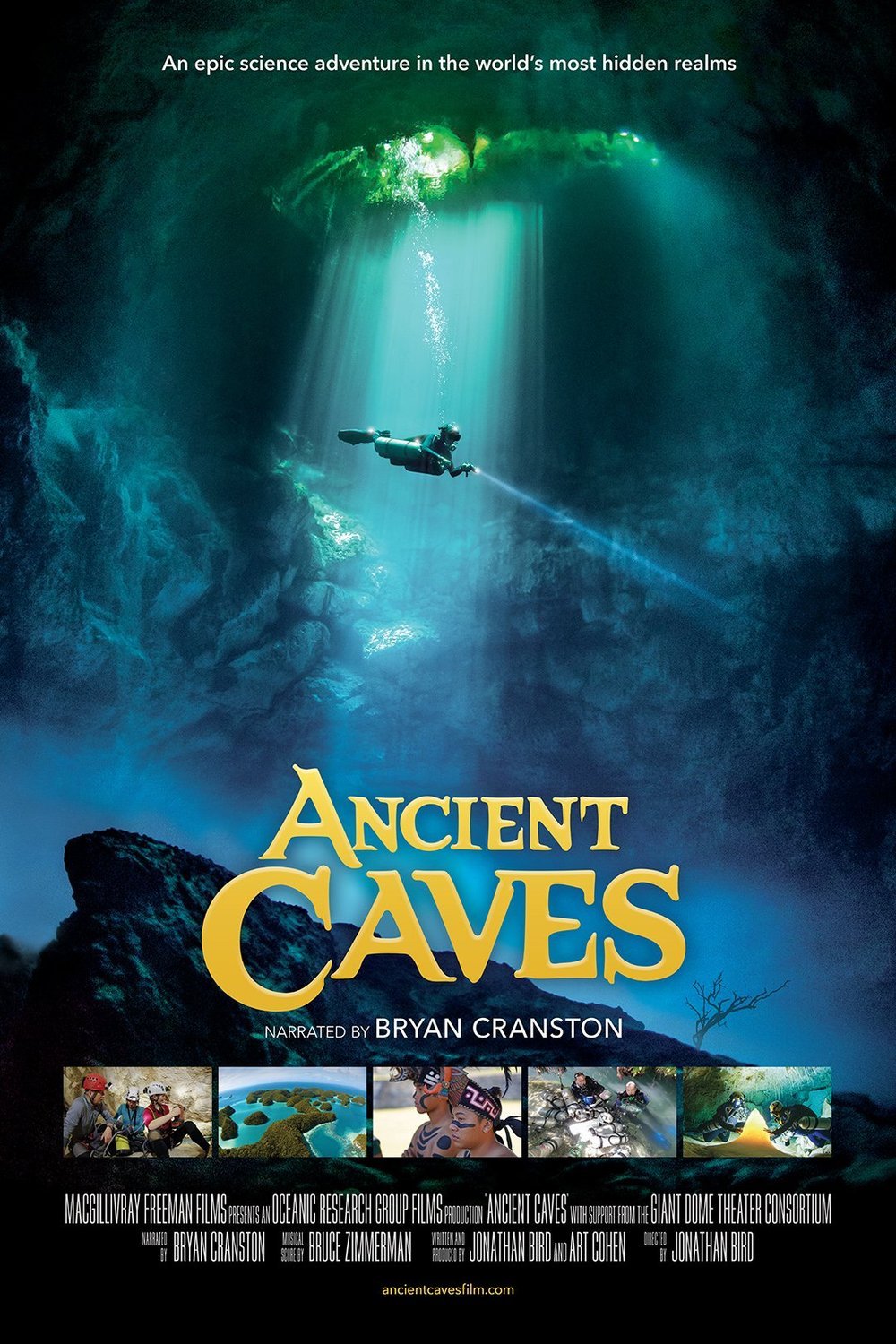 L'affiche du film Ancient Caves