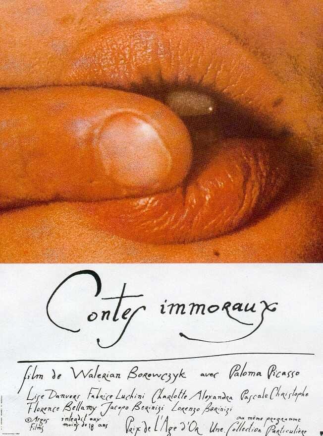 L'affiche du film Contes immoraux
