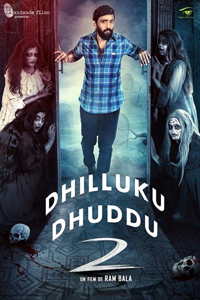 Tamil poster of the movie Dhilluku Dhuddu 2