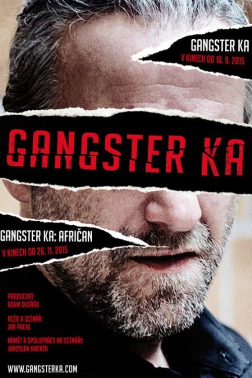 Czech poster of the movie Gangster Ka: African