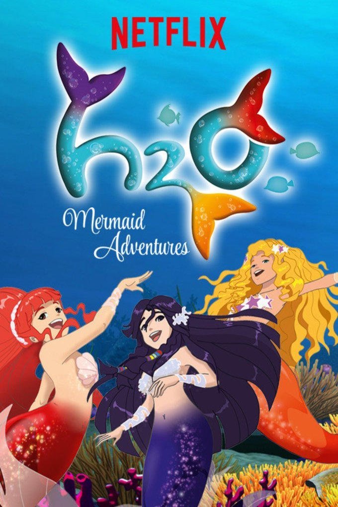 German poster of the movie H2O: Mermaid Adventures