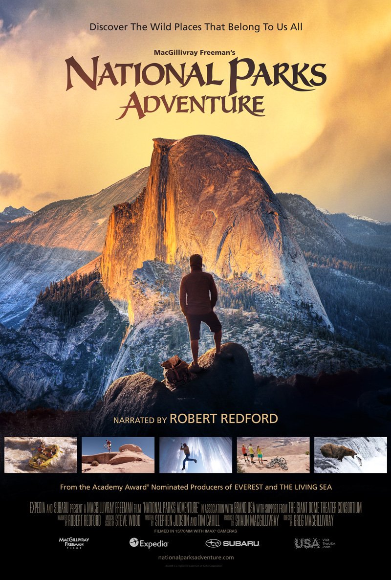 L'affiche du film National Parks Adventure