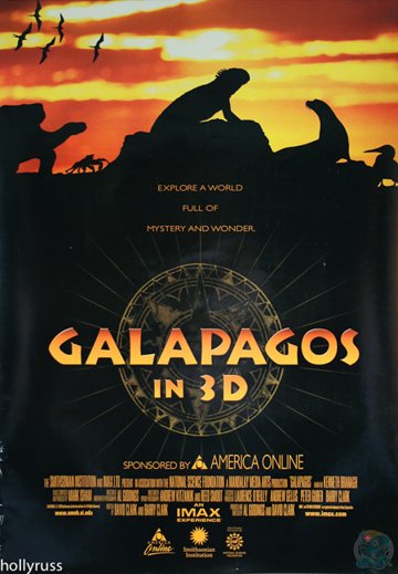 L'affiche du film Les Îles Galapagos
