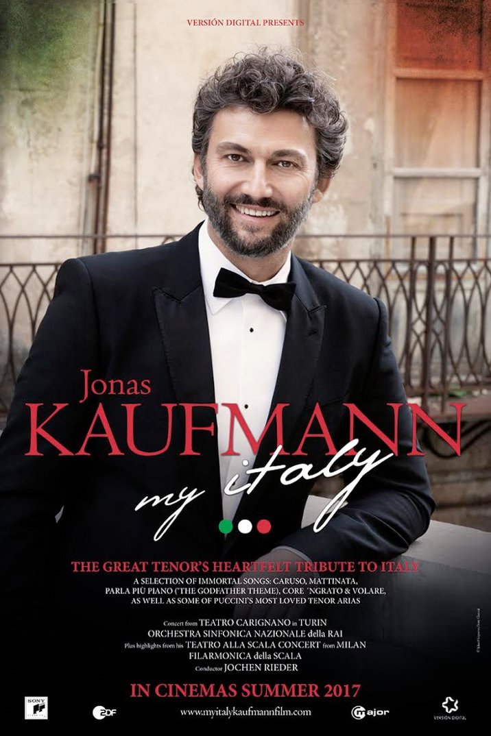 L'affiche du film Jonas Kaufmann: My Italy