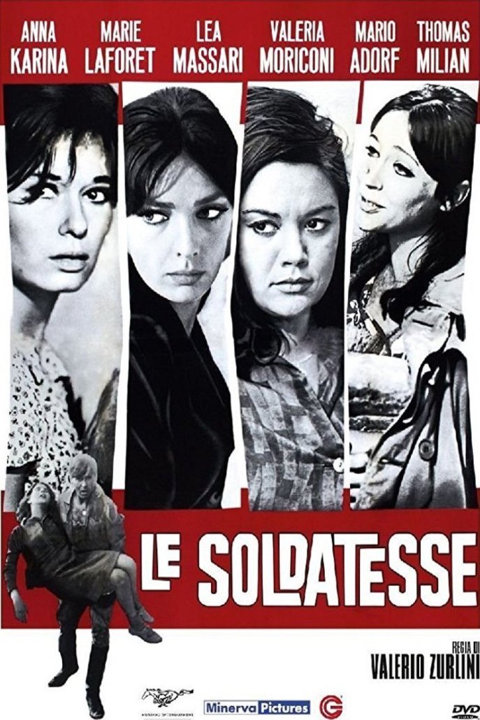 Italian poster of the movie Des filles pour l'armée