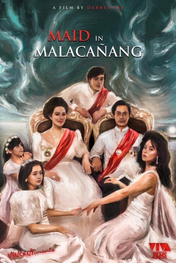 Filipino poster of the movie Maid in Malacañang