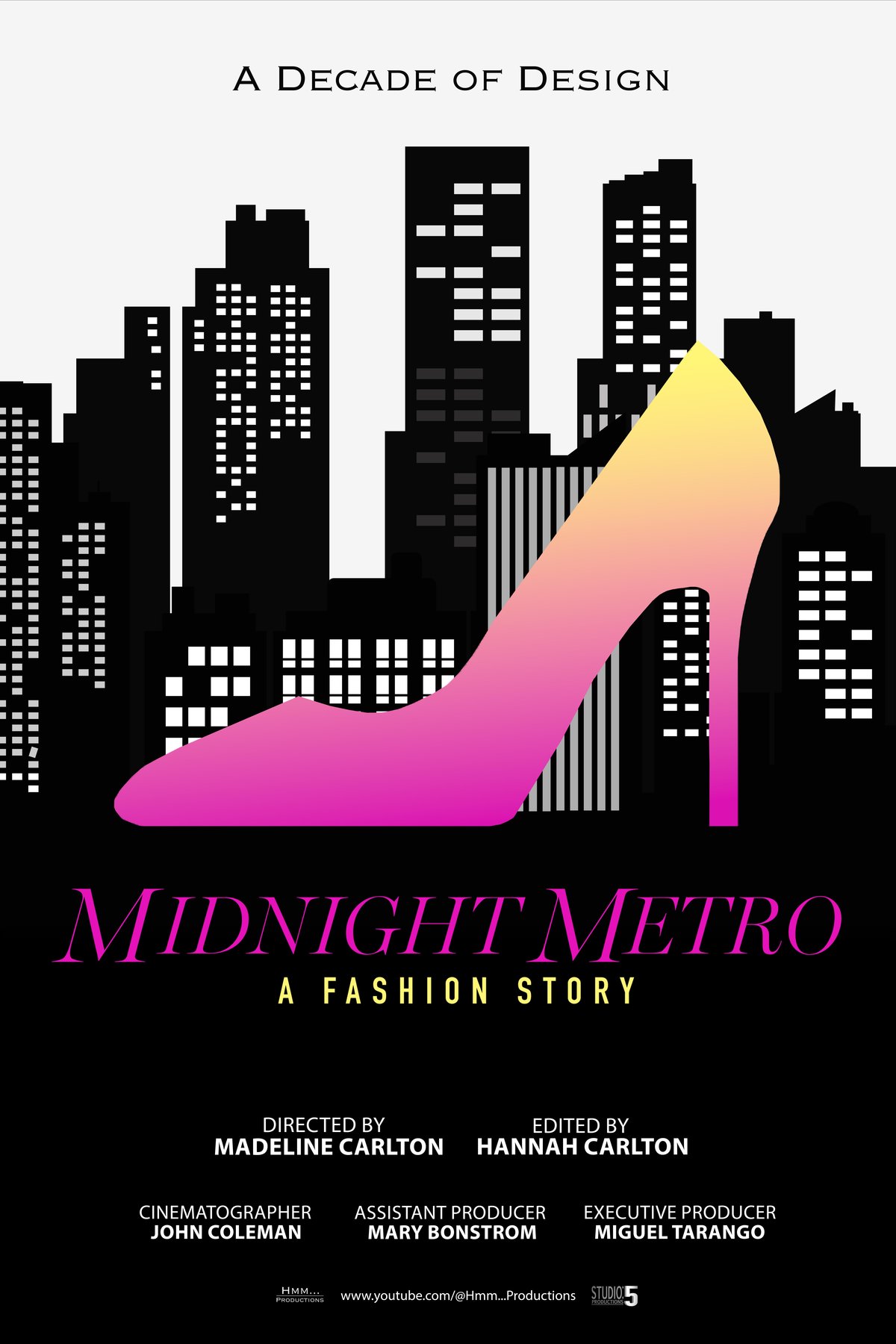 L'affiche du film Midnight Metro: A Fashion Story [2025]