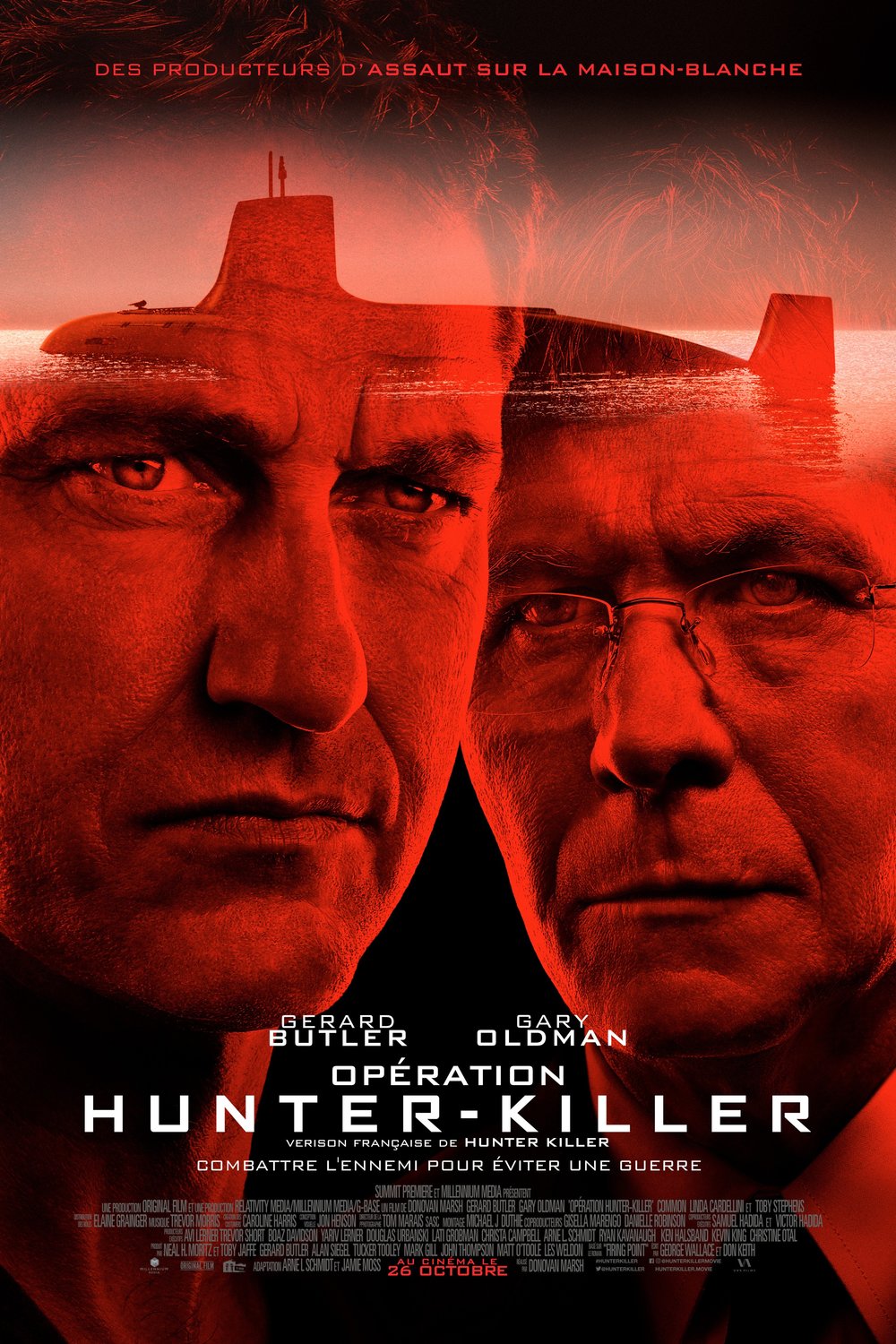 L'affiche du film Opération Hunter-Killer