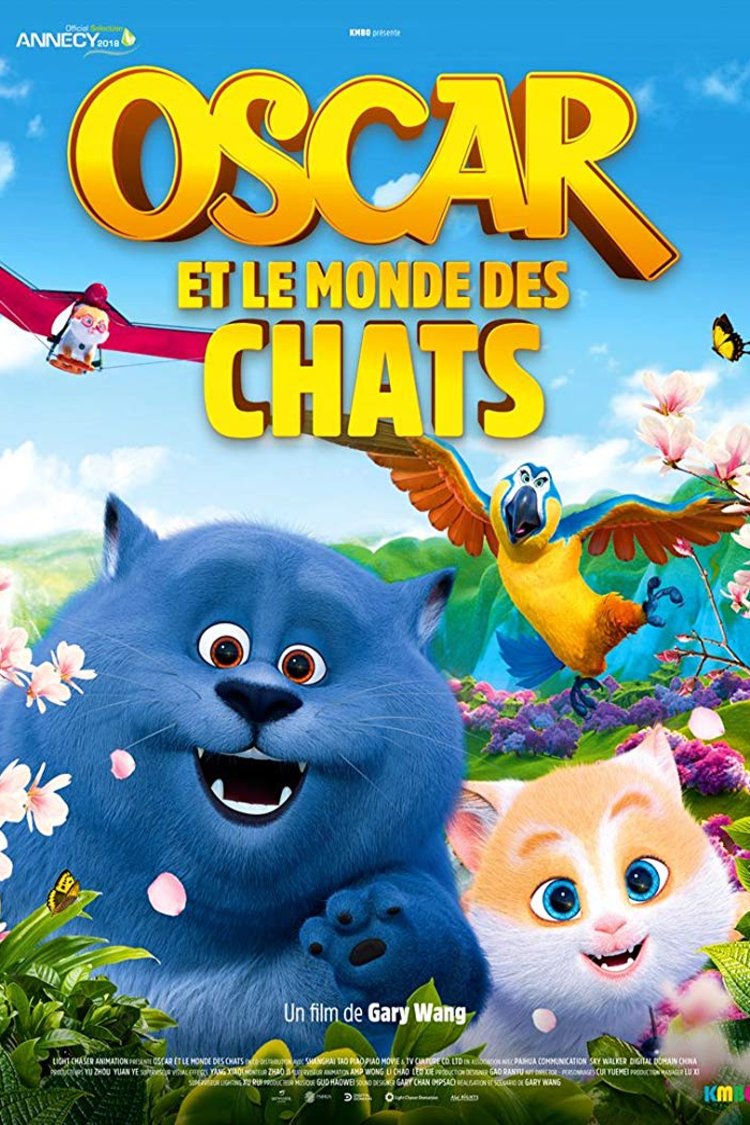 L'affiche du film Oscar et le monde des chats