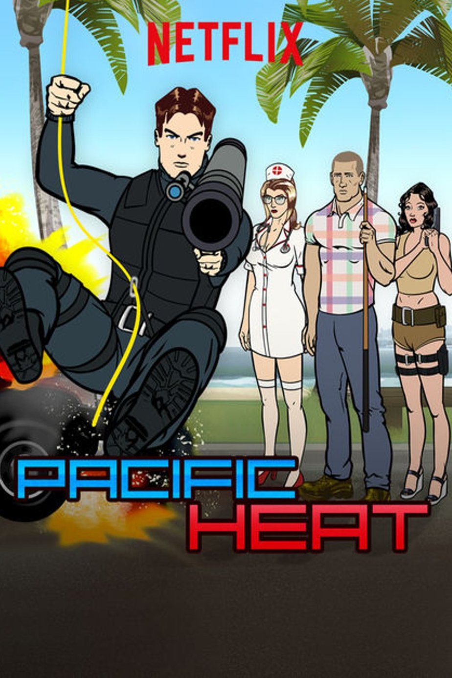 La télésérie Pacific Heat