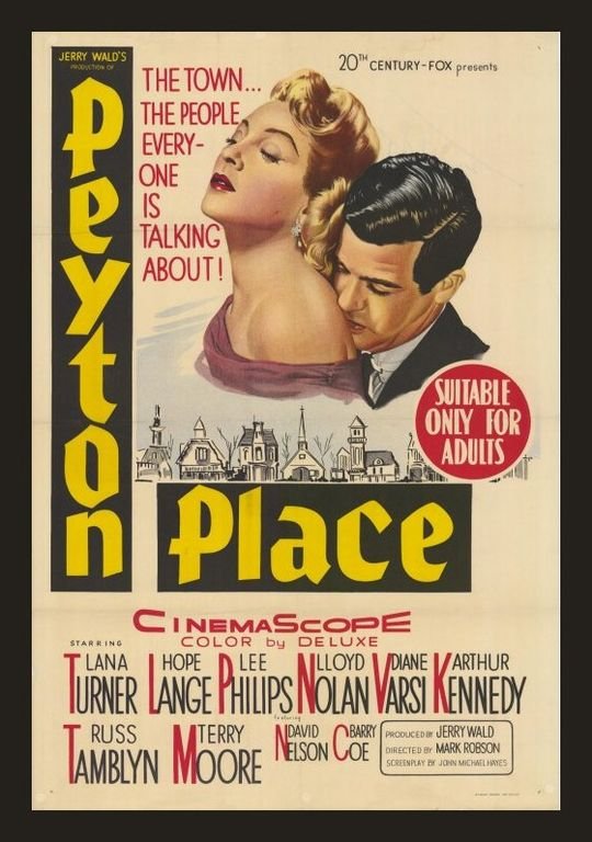 L'affiche du film Peyton Place