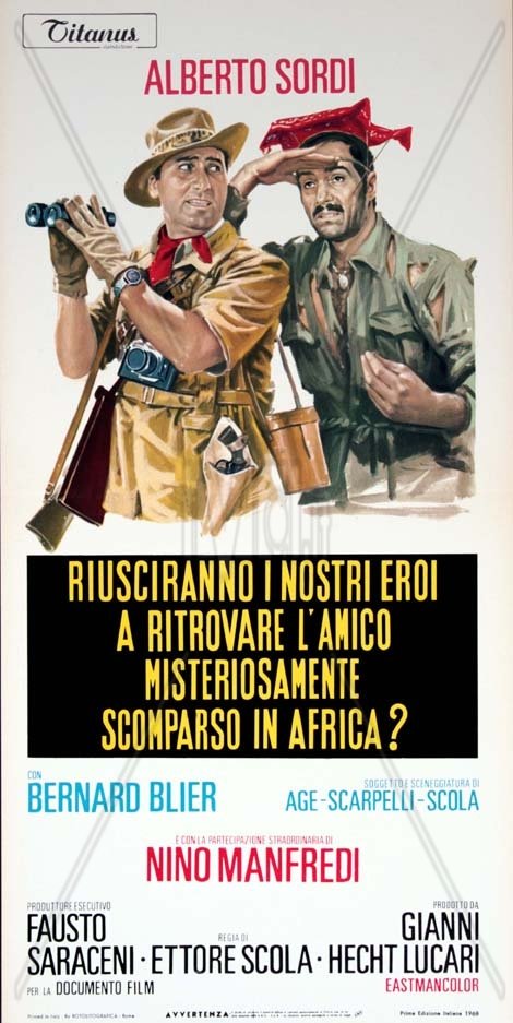 Poster of the movie Riusciranno i nostri eroi a ritrovare l'amico misteriosamente scomparso in Africa?