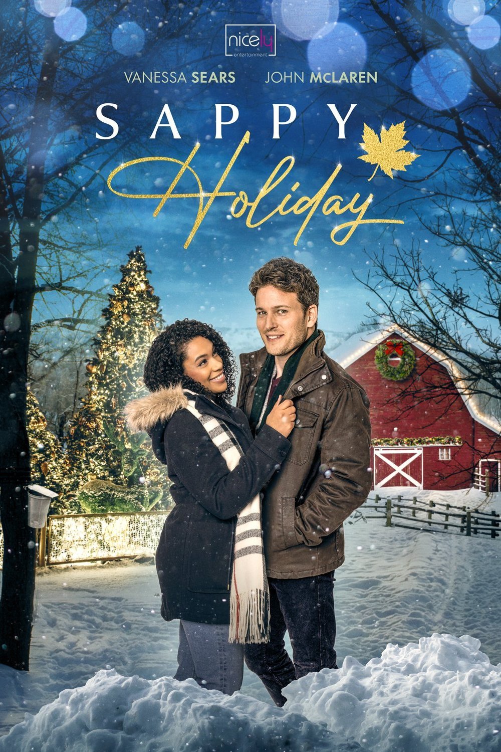 L'affiche du film Sappy Holiday [2022]