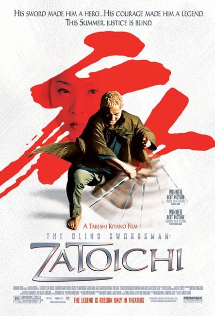 L'affiche du film Zatôichi