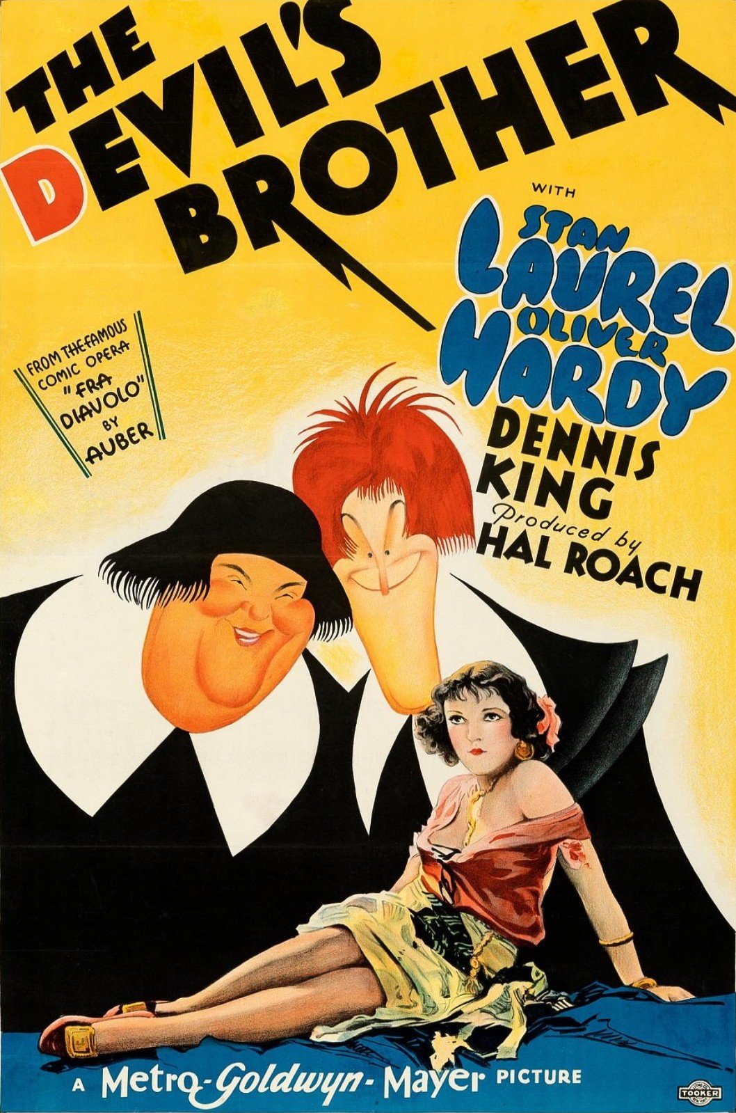 L'affiche du film Fra Diavolo [1933]