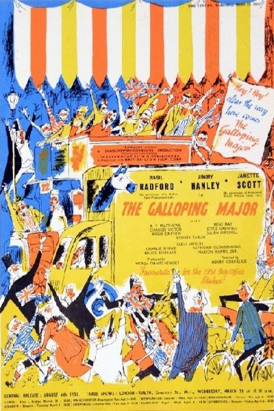 L'affiche du film The Galloping Major