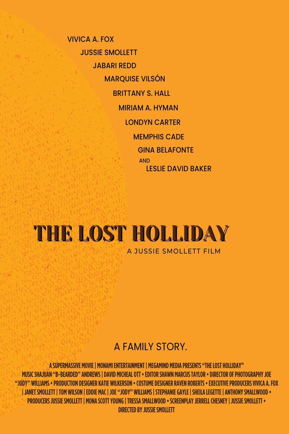 L'affiche du film The Lost Holliday