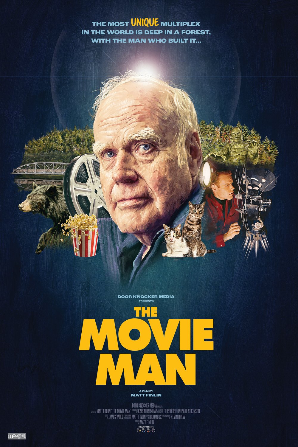 L'affiche du film The Movie Man