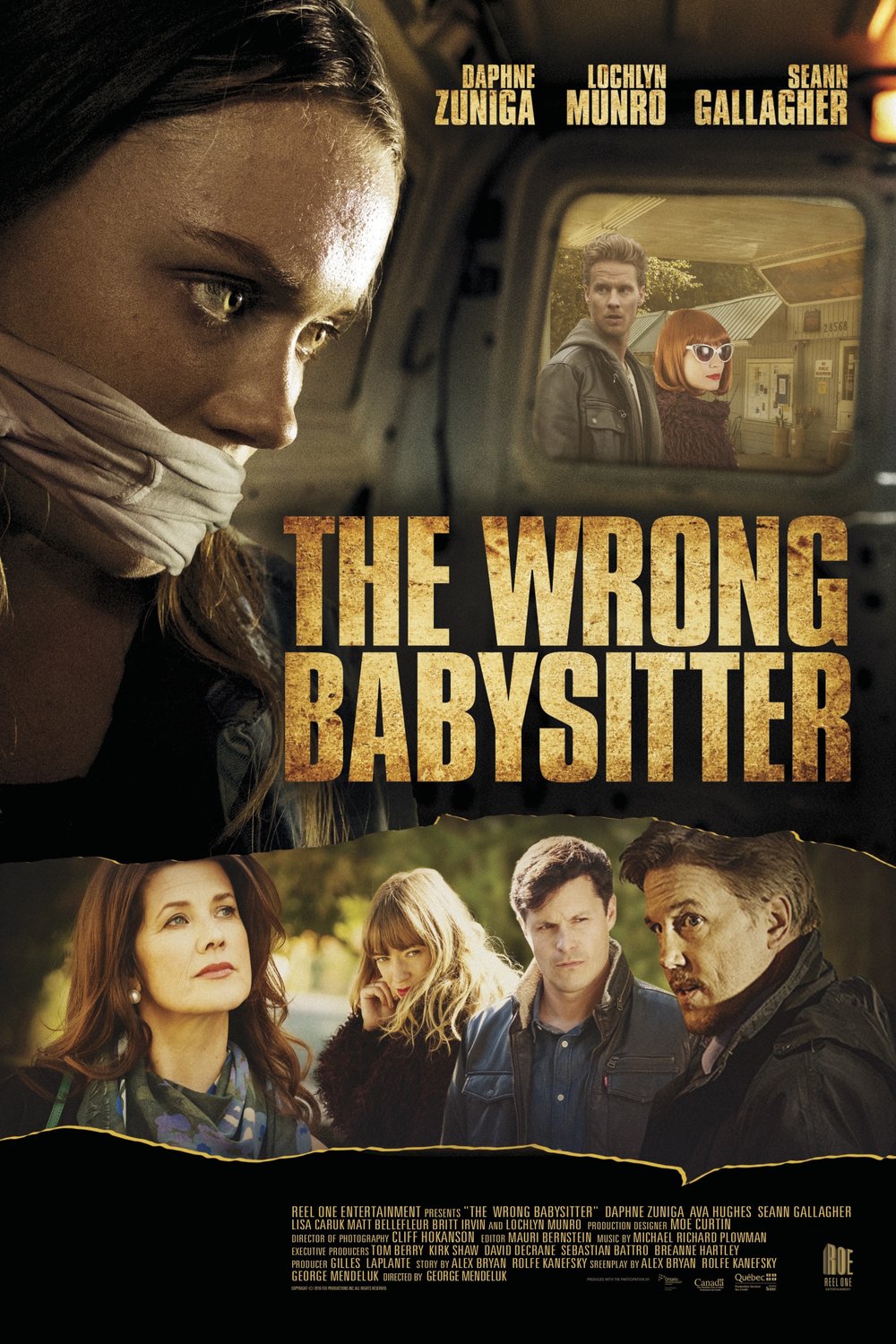 L'affiche du film The Wrong Babysitter