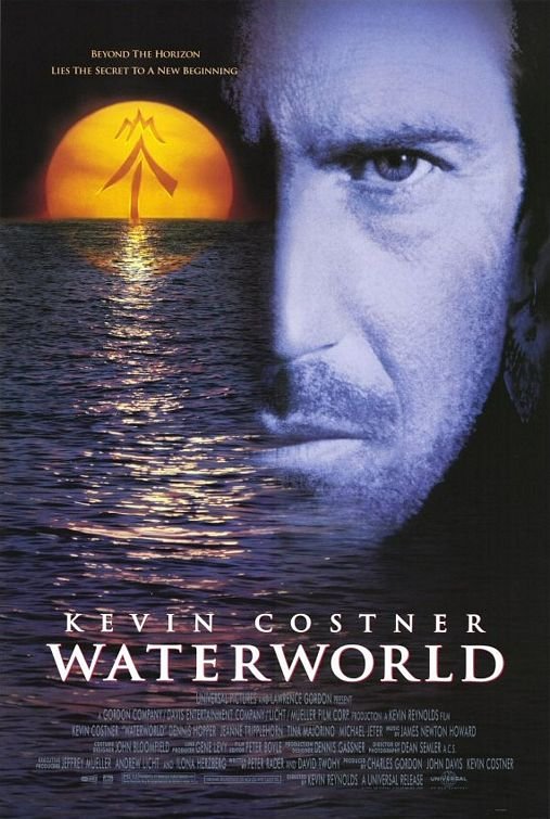L'affiche du film Waterworld