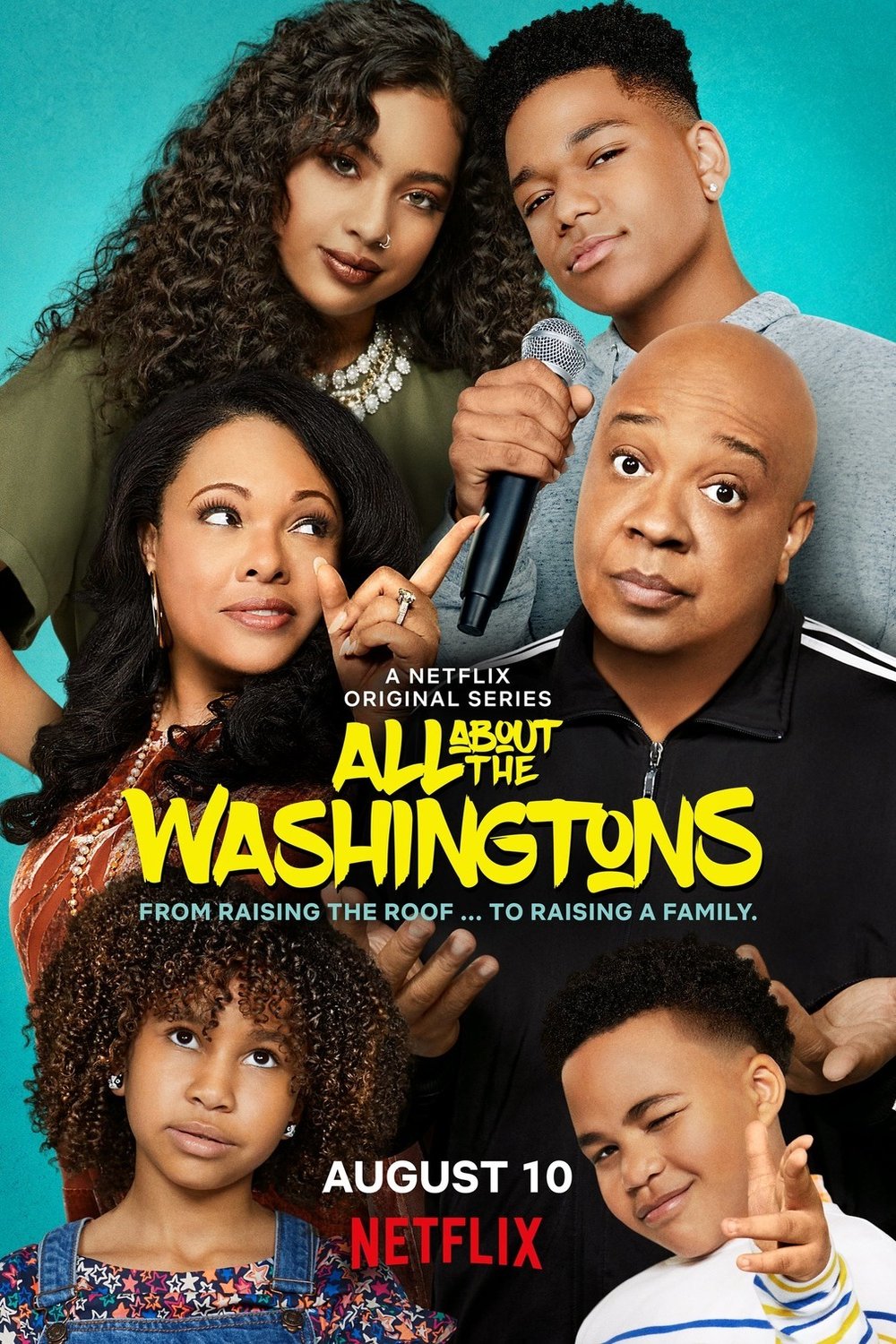 L'affiche du film All About The Washingtons