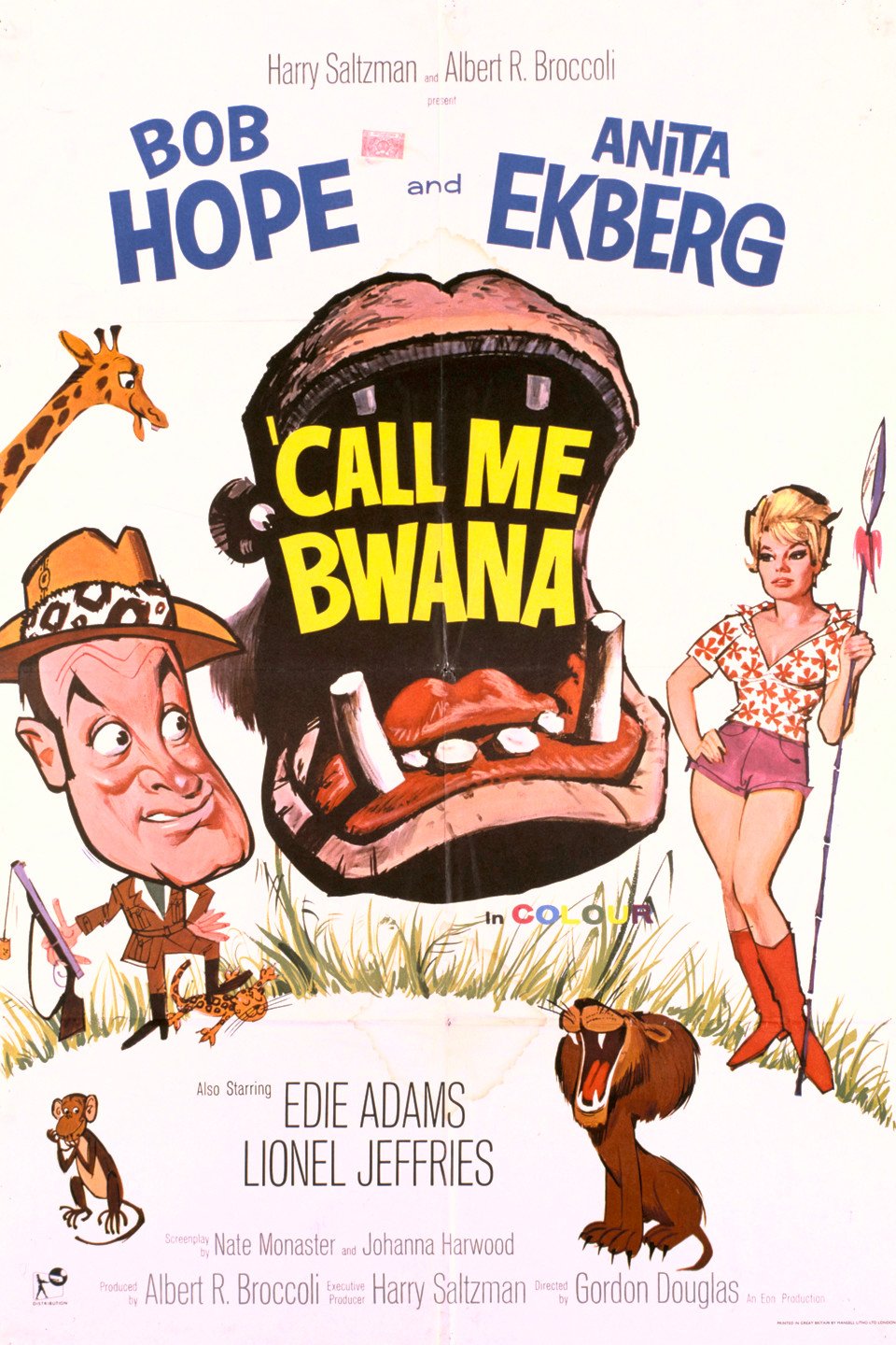 L'affiche du film Call Me Bwana