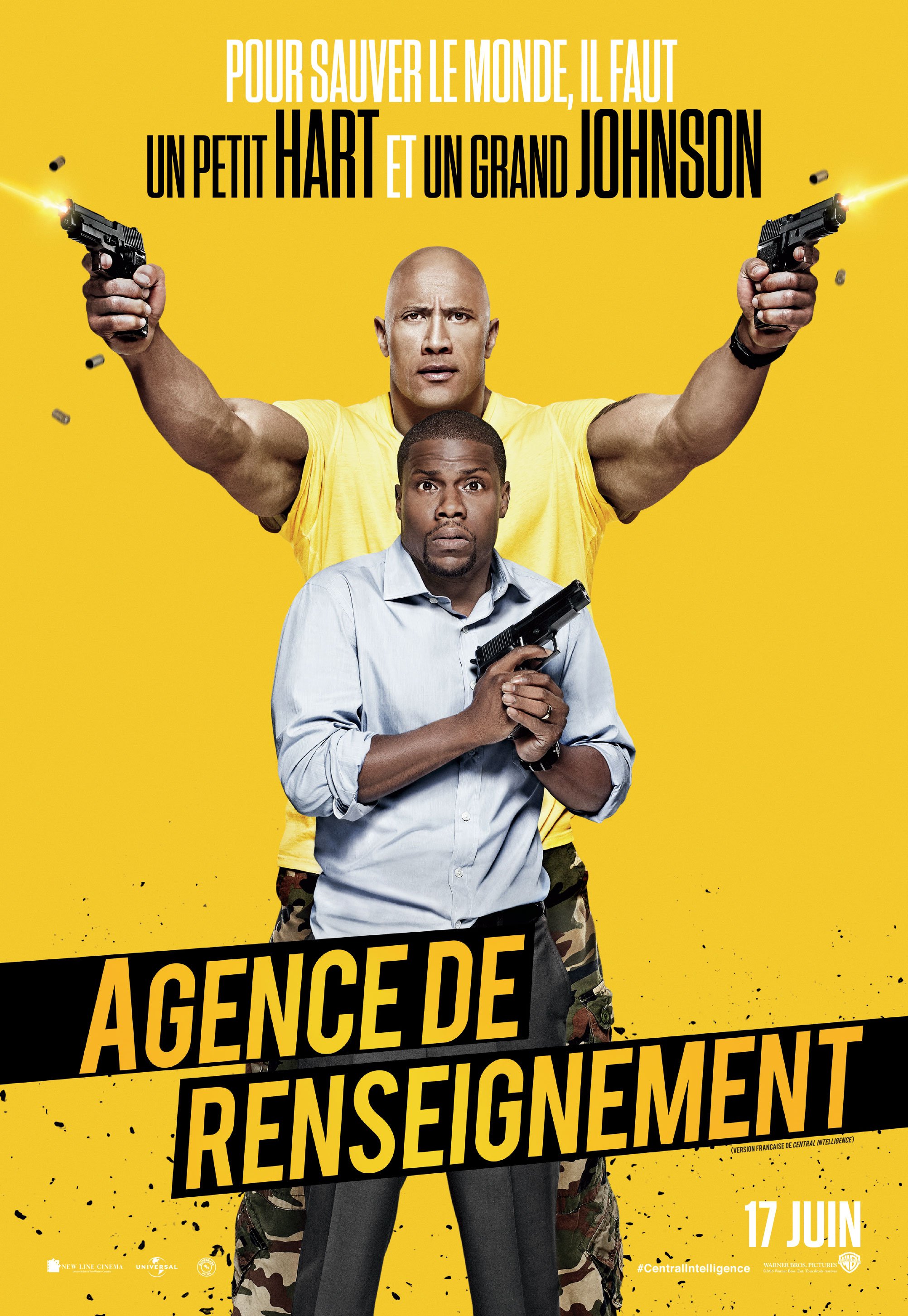 L'affiche du film Central Intelligence