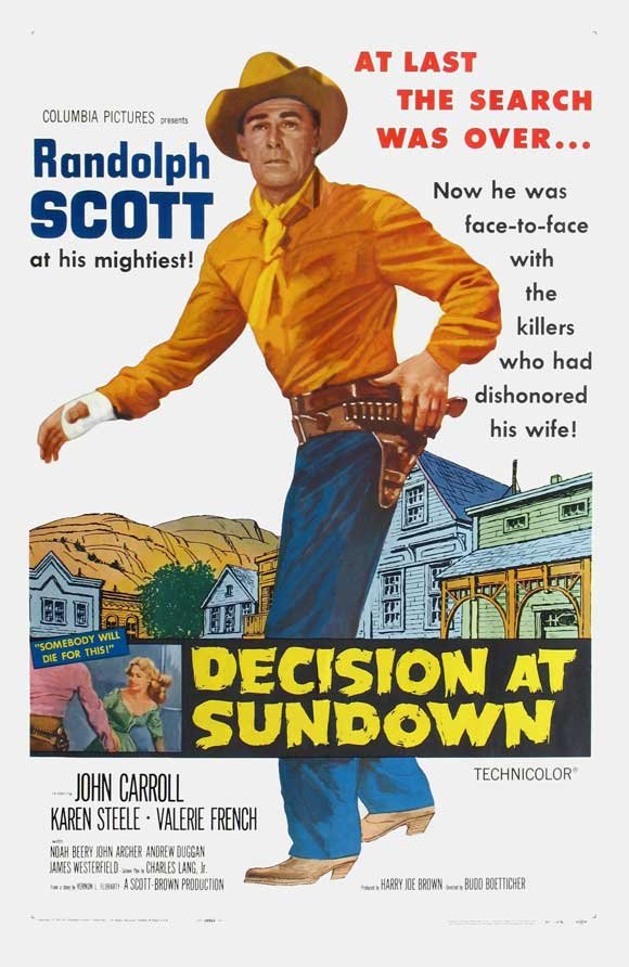 Poster of the movie Decision at Sundown [1957]