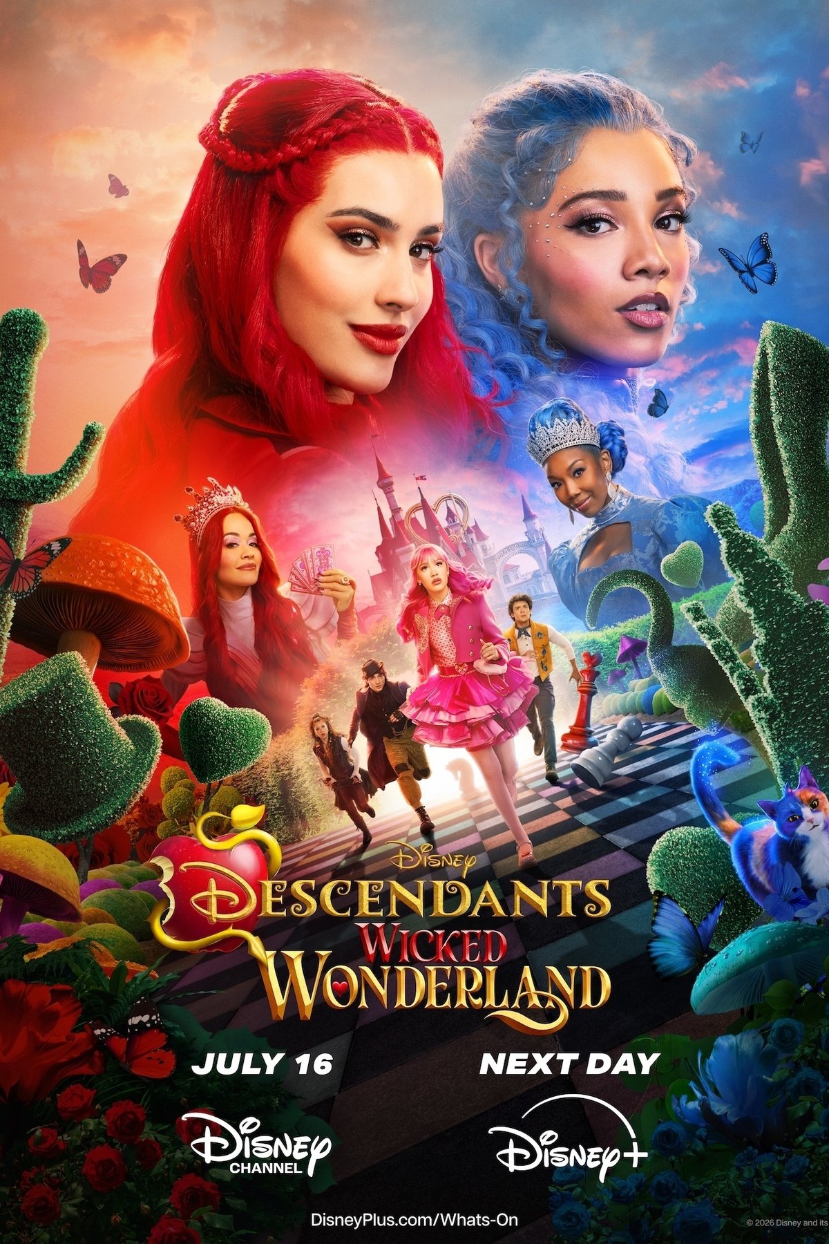 L'affiche du film Descendants: Wicked Wonderland [2026]