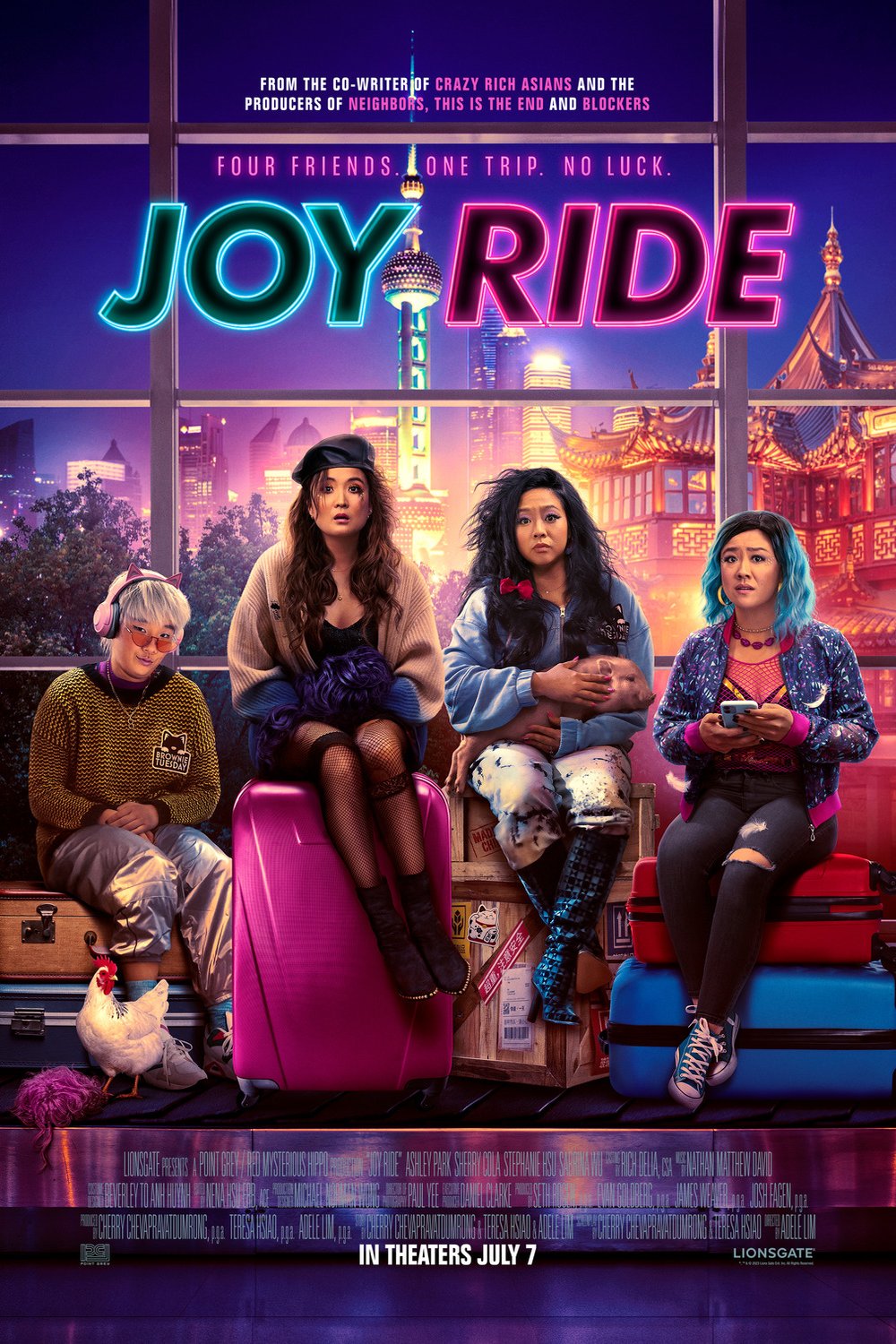L'affiche du film Joy Ride