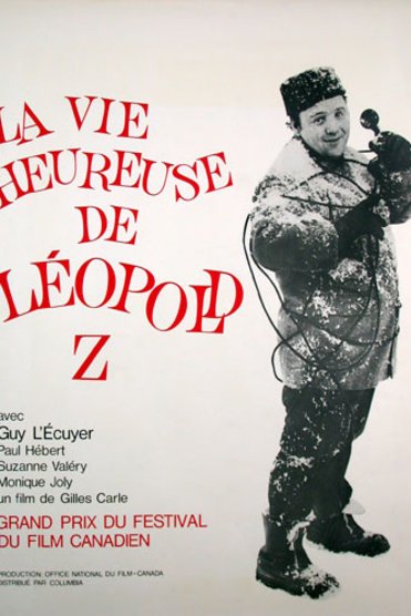 L'affiche du film La vie heureuse de Léopold Z [1965]