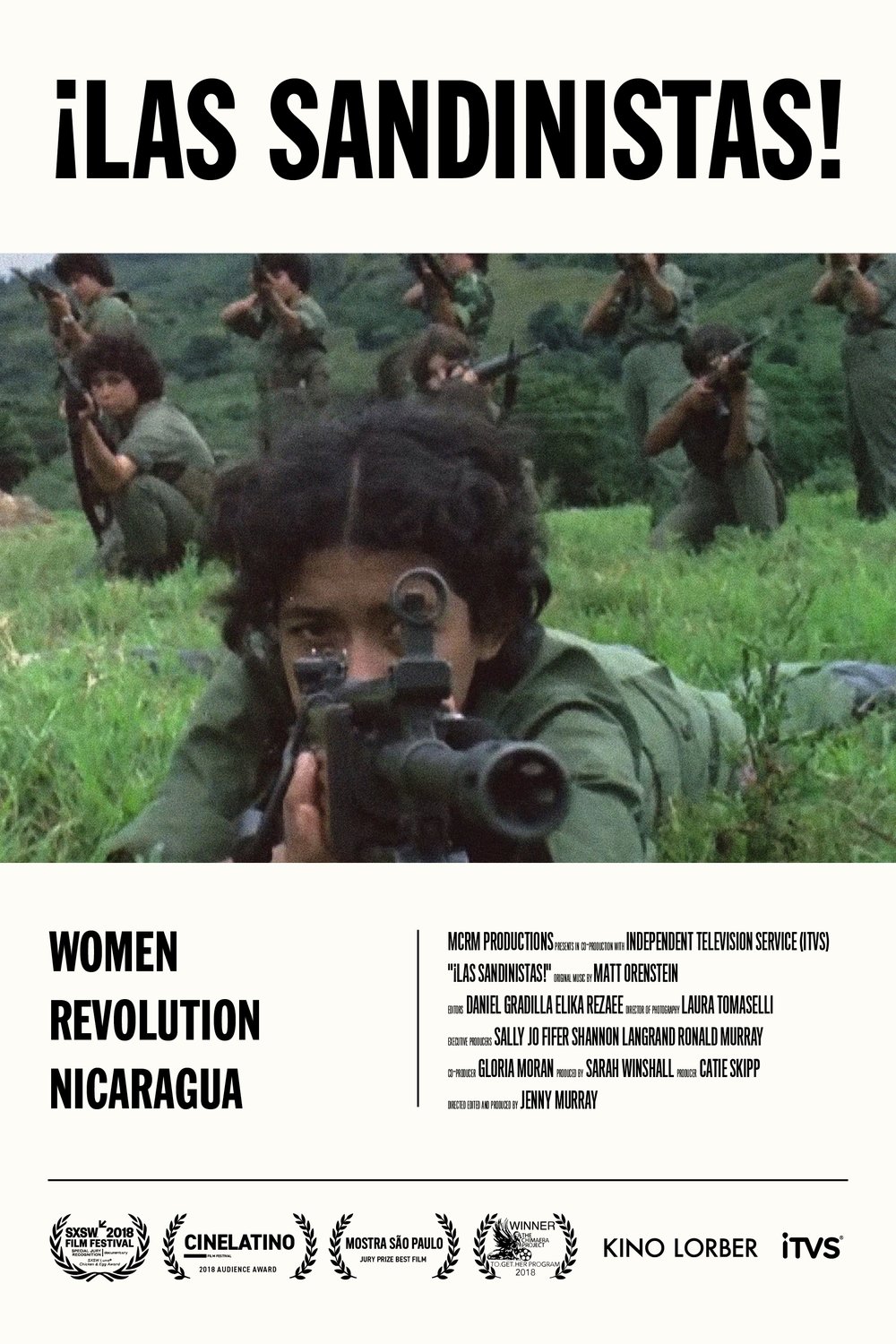 L'affiche originale du film Las Sandinistas! en espagnol