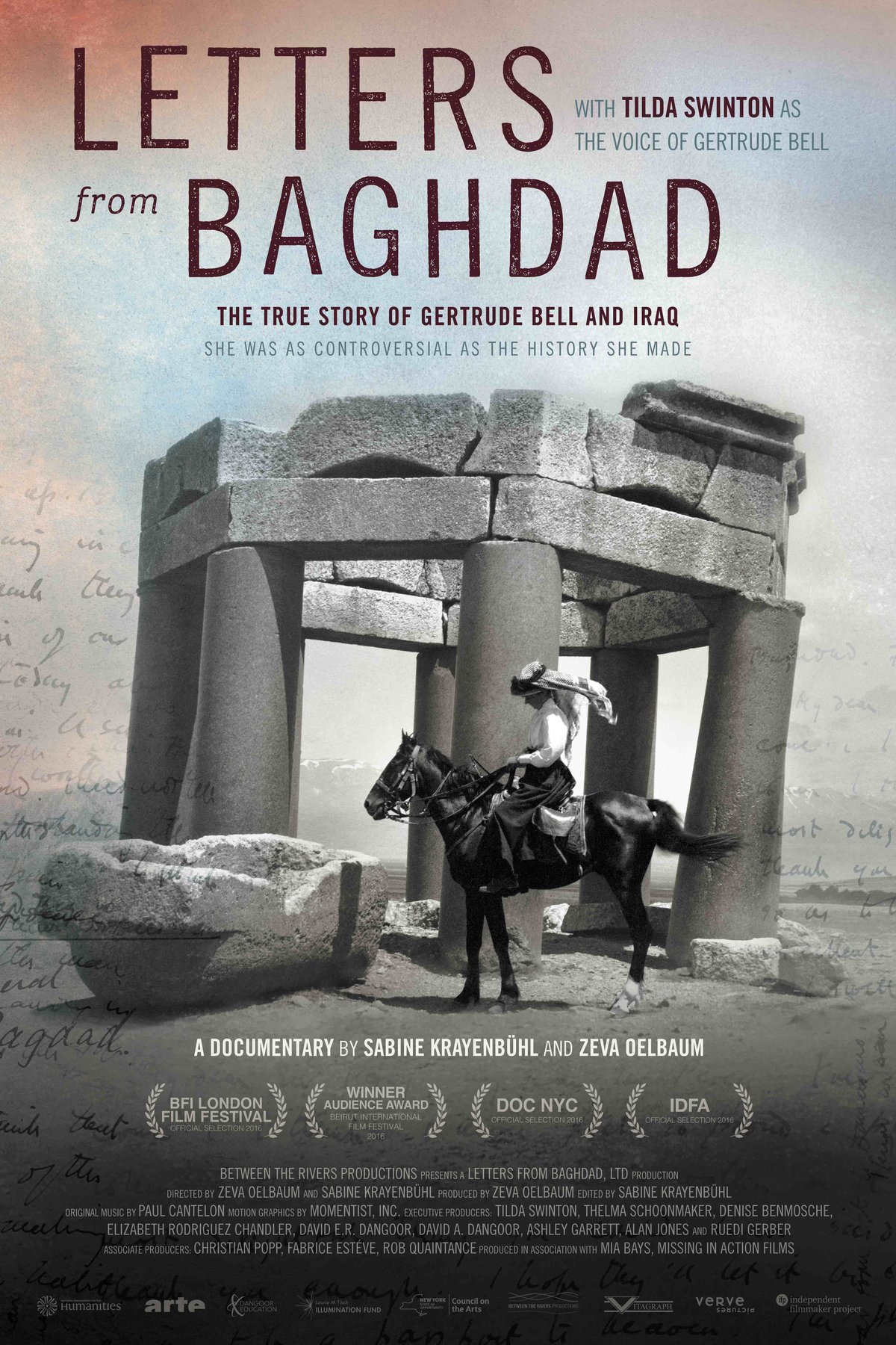 Poster of the movie Letters from Baghdad [2016]