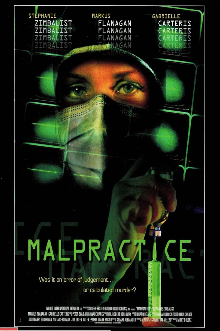 L'affiche du film Malpractice