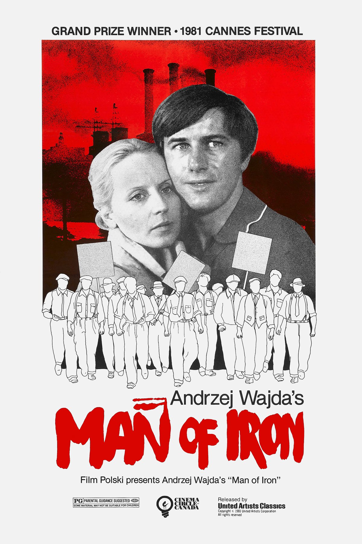 L'affiche du film Man of Iron [1981]
