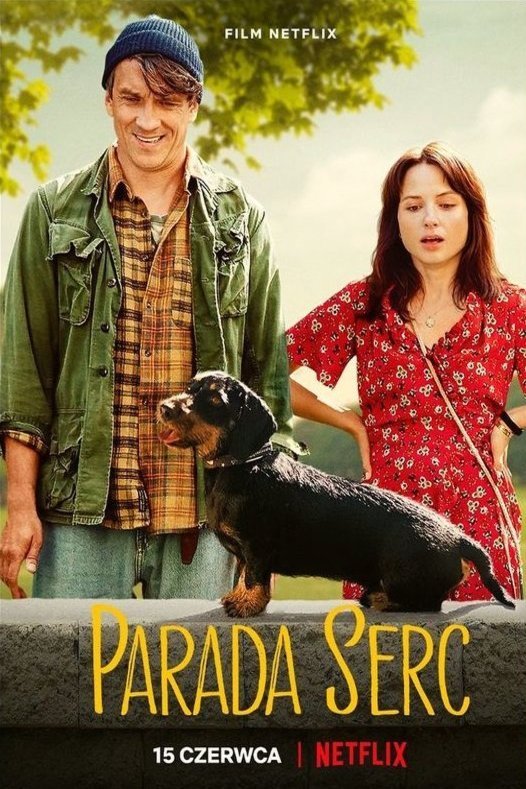 Polish poster of the movie Parada serc